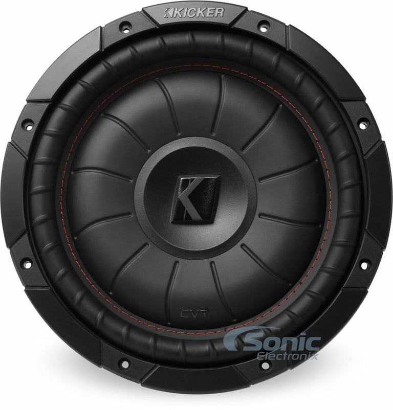 Kicker CompVT CVT102 (43CVT102) + NVX Sealed 10" Subwoofer Enclosure Image 4