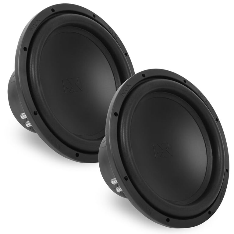 (BOGO 25% OFF) NVX VSW122v2 12" Car Audio Subwoofers Package Image 1