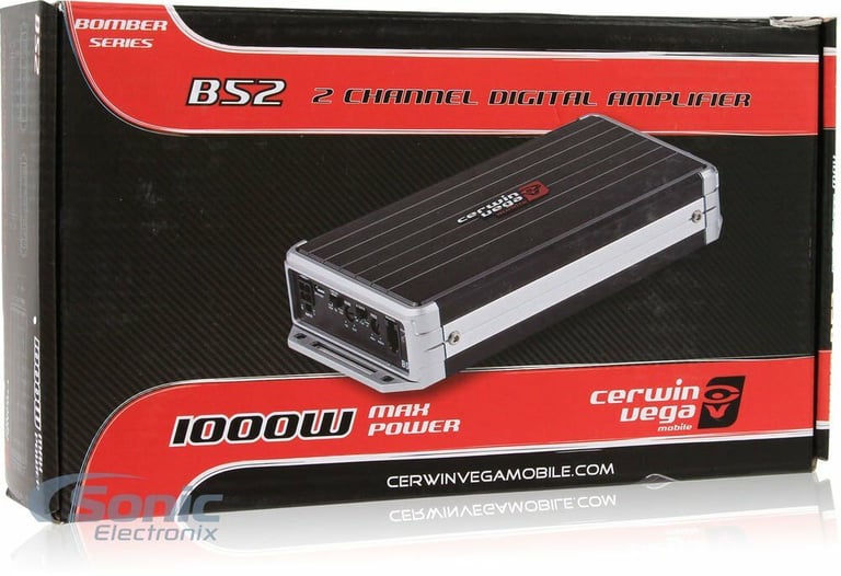 Cerwin Vega B52 with NVX 4 Gauge Amp Kit Image 20