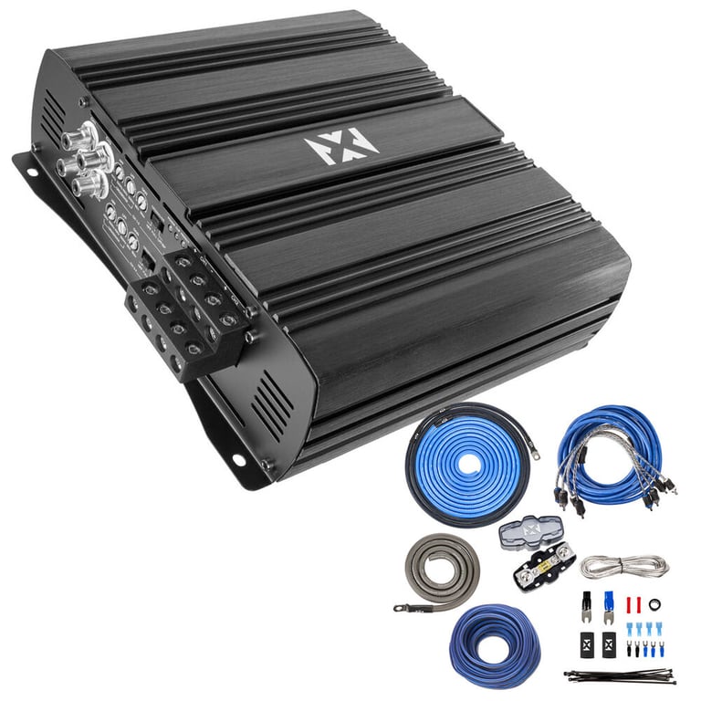 NVX XAD41 4-Channel Amplifier + Free Premium NVX XKIT44 Image 1