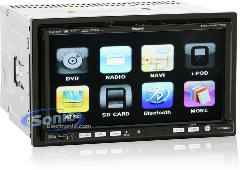 Farenheit TID-735NRBT + Power Acoustik NAVIBOX-1 Navigation Package Image 2