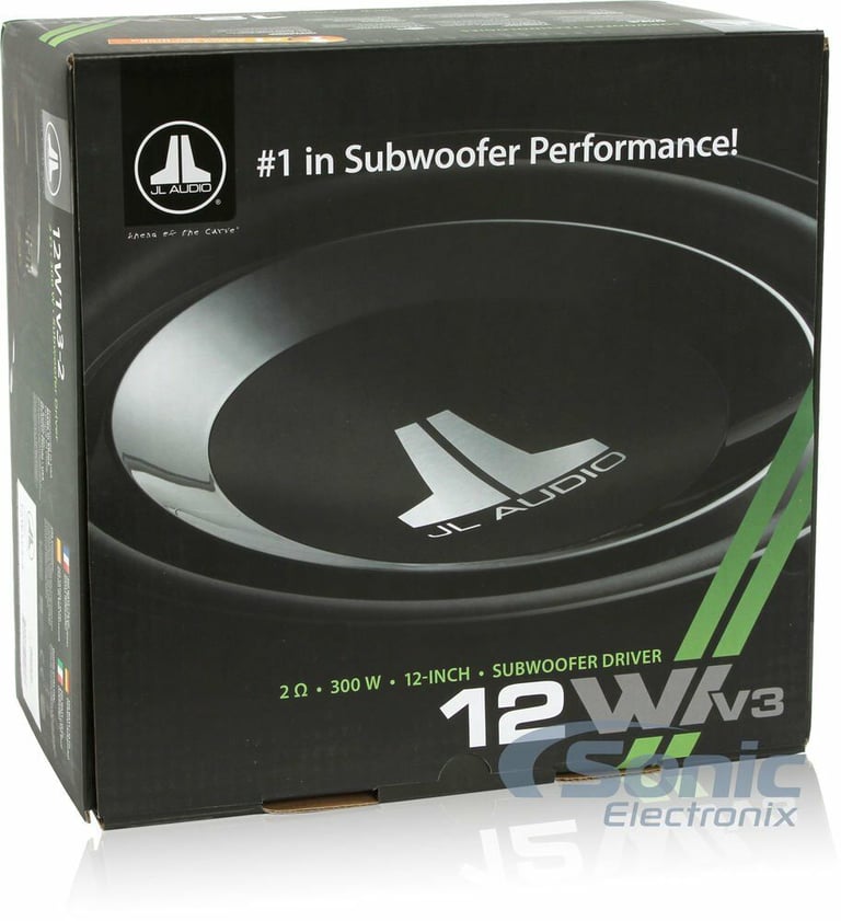 JL Audio 12W1v3-2 + Free 12" Sealed Enclosure and Speaker Wire Image 6