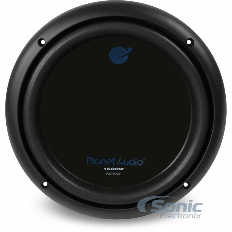 (2) Planet Audio AC10D Subwoofers + NVX Sealed Dual 10" Enclosure Image 2