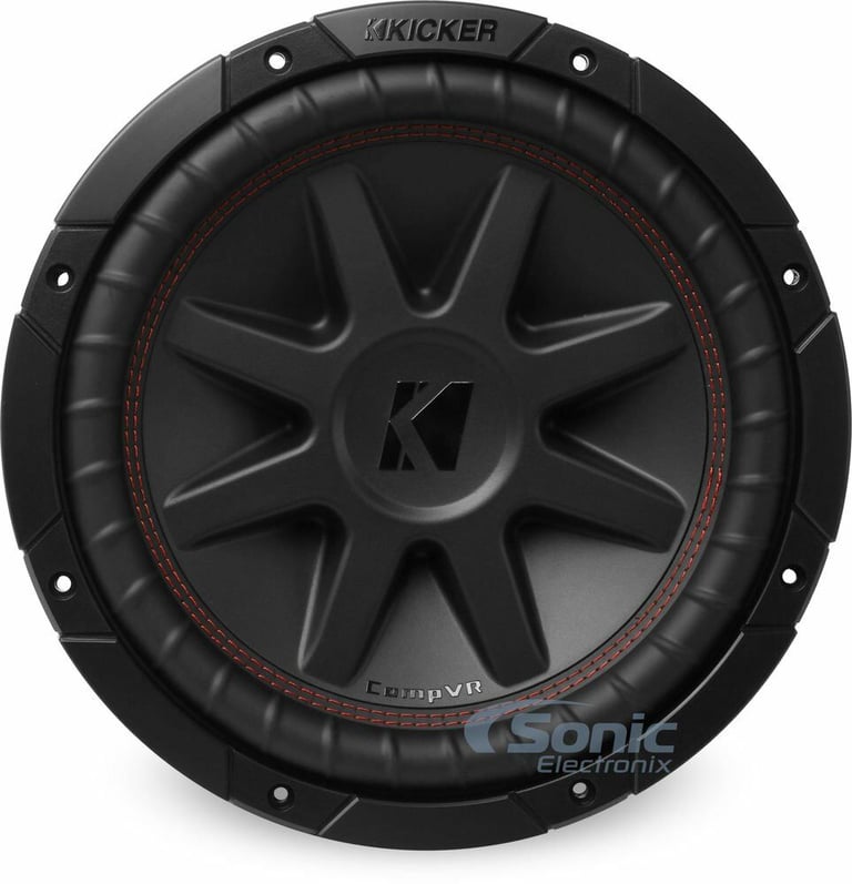(2)Kicker CompVR CVR104 (43CVR104) + NVX Sealed Dual 10" Enclosure Image 3