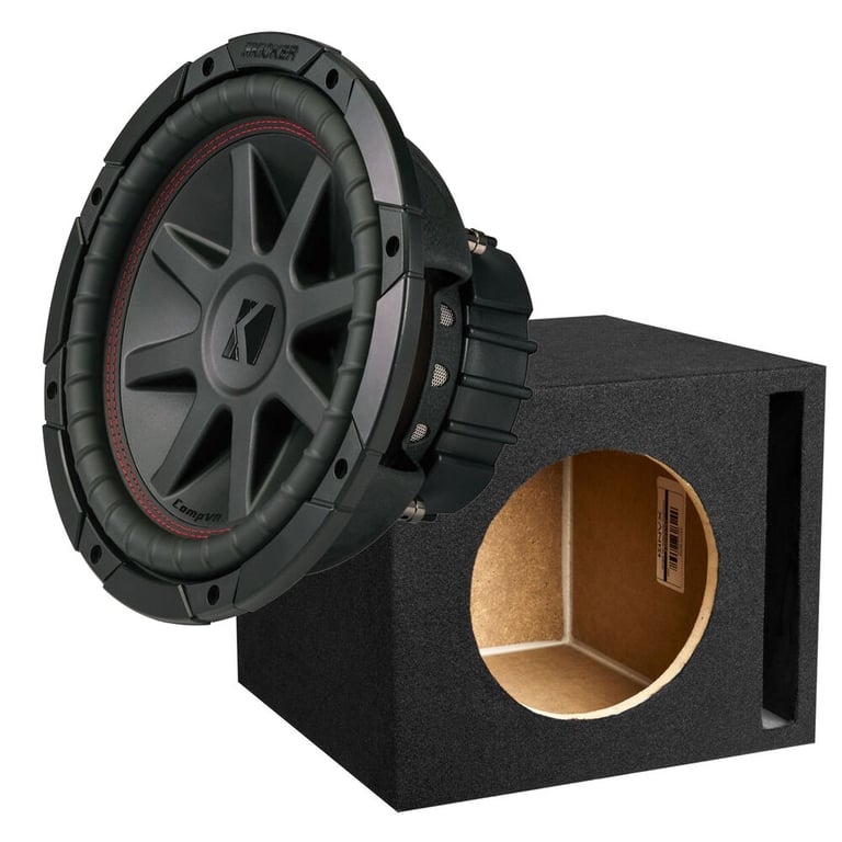 Kicker 43CVR104 with Ported Enclosure Image 1