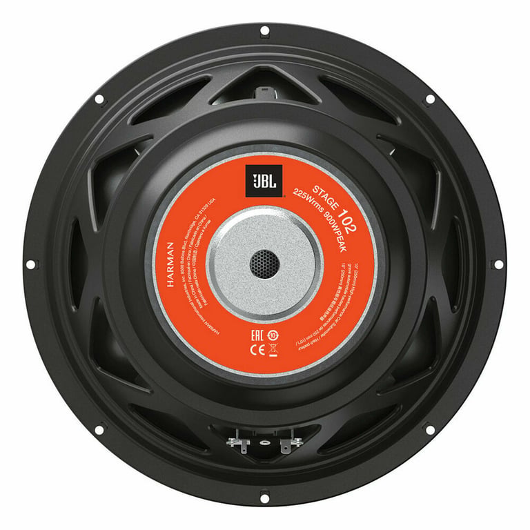 JBL Stage 102 Subwoofer + NVX XMDFP101 10" Ported Enclosure Image 3