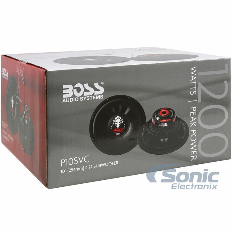 (2) Boss P10SVC with Sealed Dual Enclosure Image 7