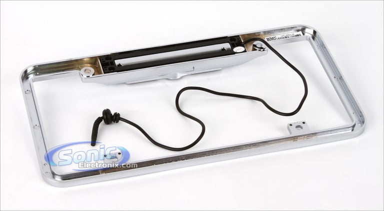 Universal License Plate Frame with Built-In Rear View Camera Image 3