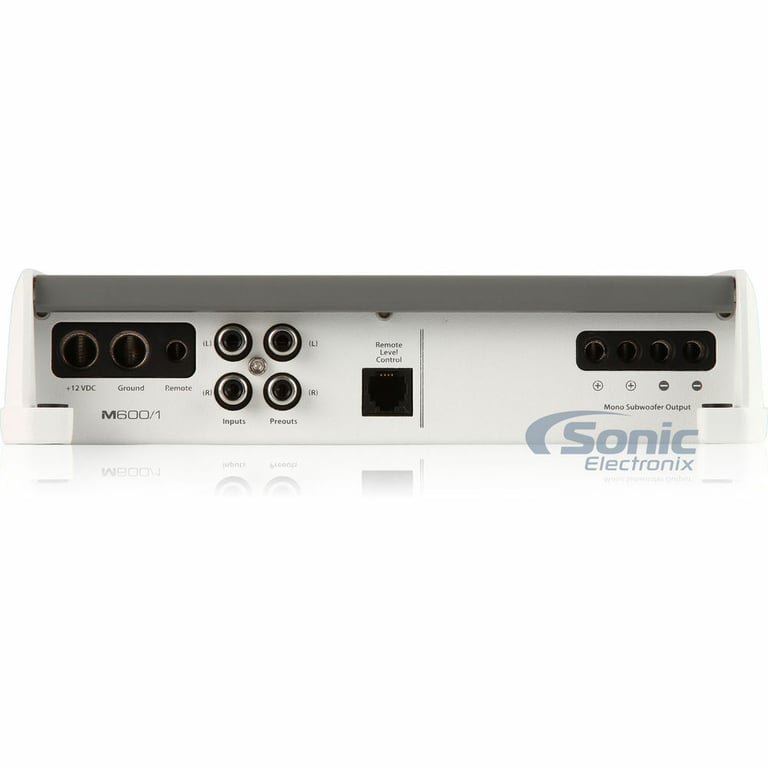 JL Audio M600/1 Amplifier (Open-Box, Like-New, Damaged Packaging) Image 6