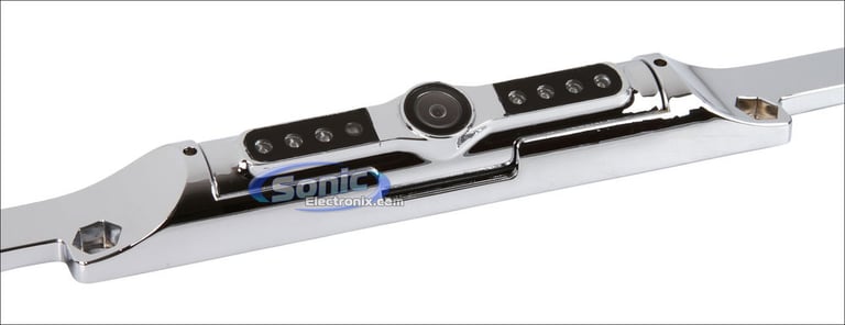 Universal License Plate Frame with Built-In Rear View Camera Image 2