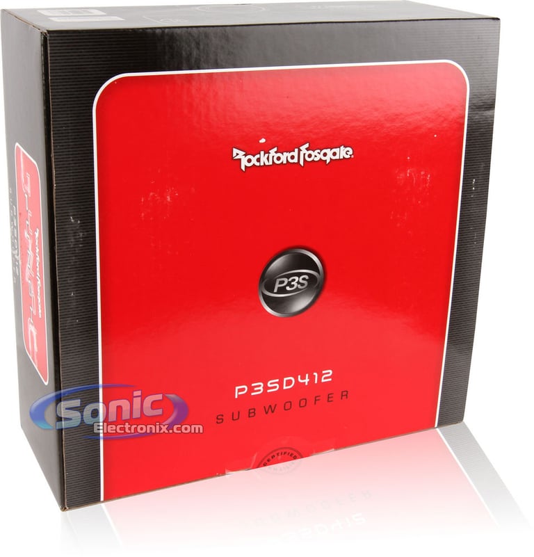 Rockford Fosgate Punch P3SD412 Shallow-mount (Open Box) Image 9