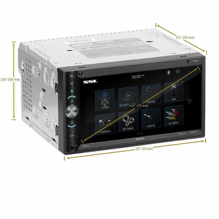 Sound Storm Labs (SSL) DD695BR with Backup Camera Image 2