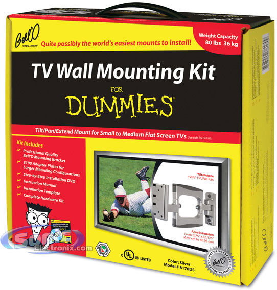 Bell'O Flat Panel Wall Mount 8170DB Image 5