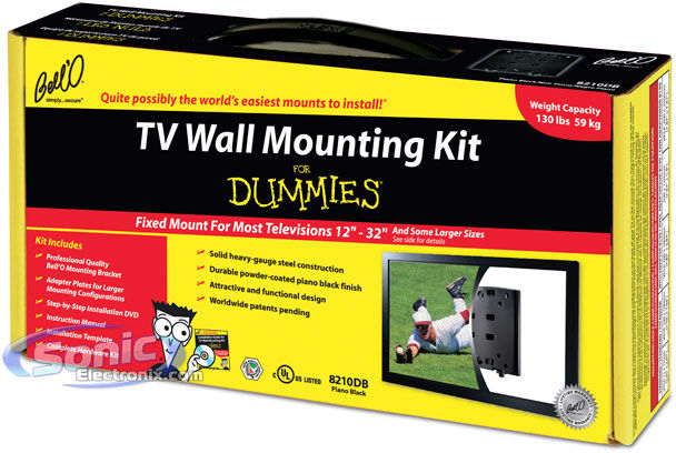 Bell'O Flat Panel Wall Mount 8210DB Image 6