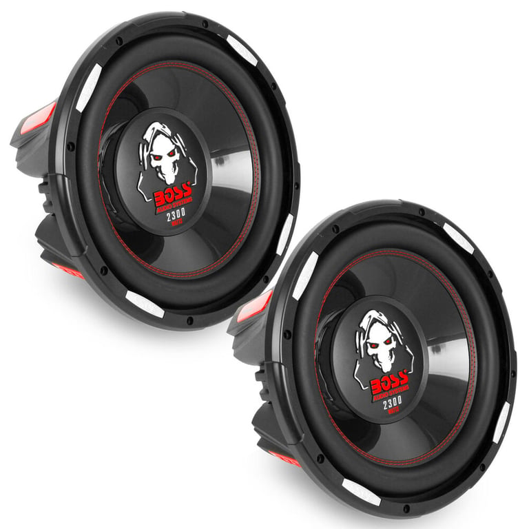 (2) BOSS AUDIO P126DVC Subwoofers Image 1