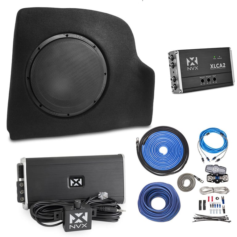NVX PBK-BE-TOYHIG3-VS102 - 2014-2019 Toyota Highlander - Complete Bass Package Image 1