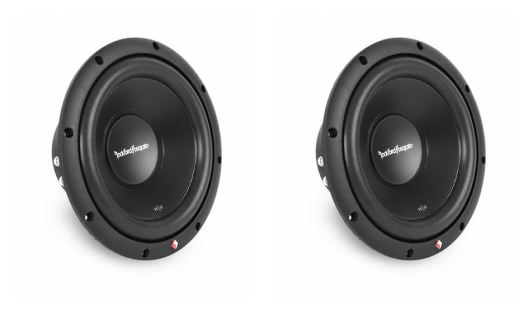 2) New ROCKFORD FOSGATE R2D2-10 1000W 10" 2-Ohm Car Audio Subwoofers Subs R2D210 Image 1