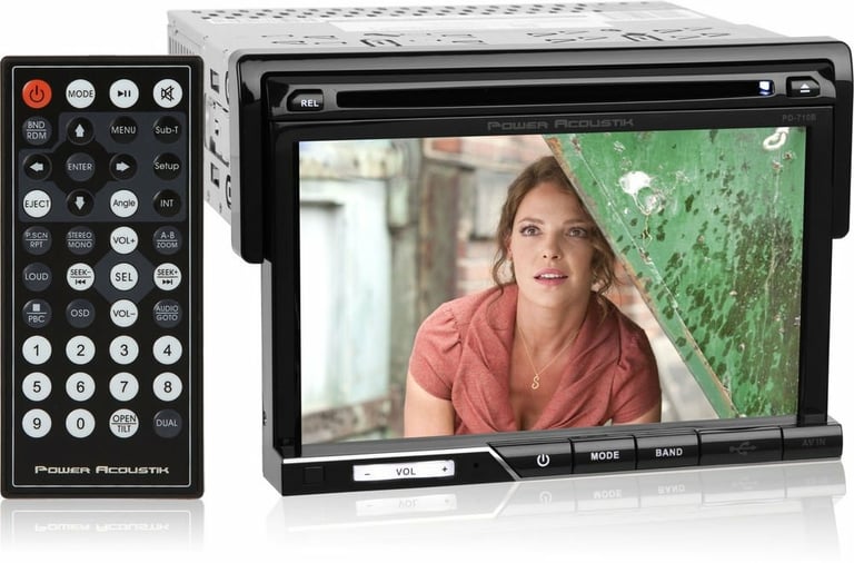 Power Acoustik PD-710B Stereo + 50% off Belva BBCAM3 Backup Camera Image 2