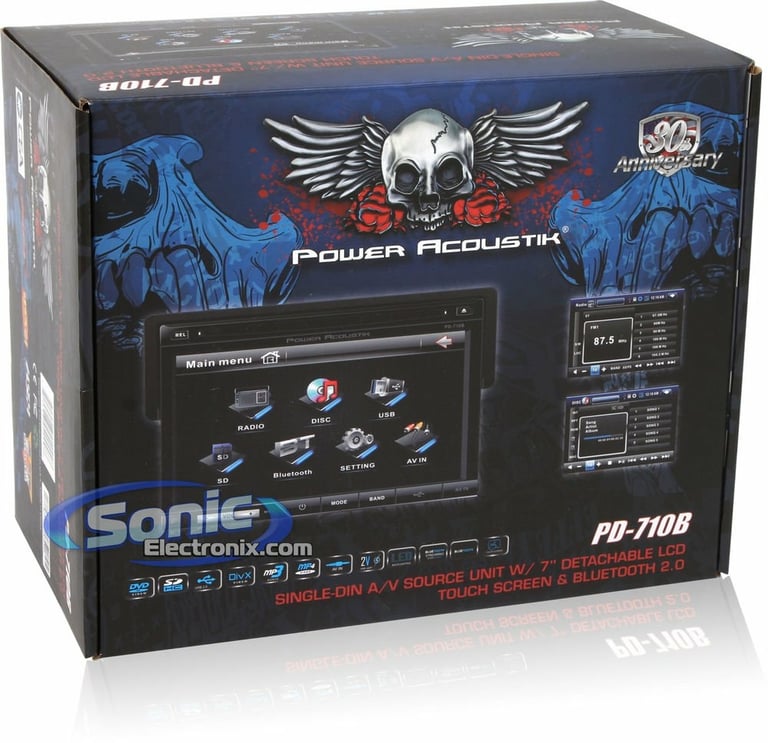 Power Acoustik PD-710B Stereo + 50% off Belva BBCAM3 Backup Camera Image 16