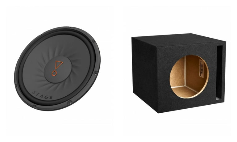 JBL Stage 102 + NVX XMDFP101 Enclosure Image 1