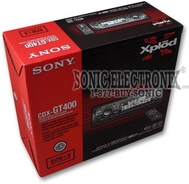 Sony CDX-GT400 Image 7