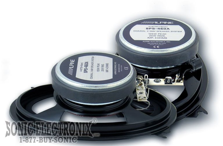 Alpine SPS-460A 4"x6" 2-way Type S Image 2