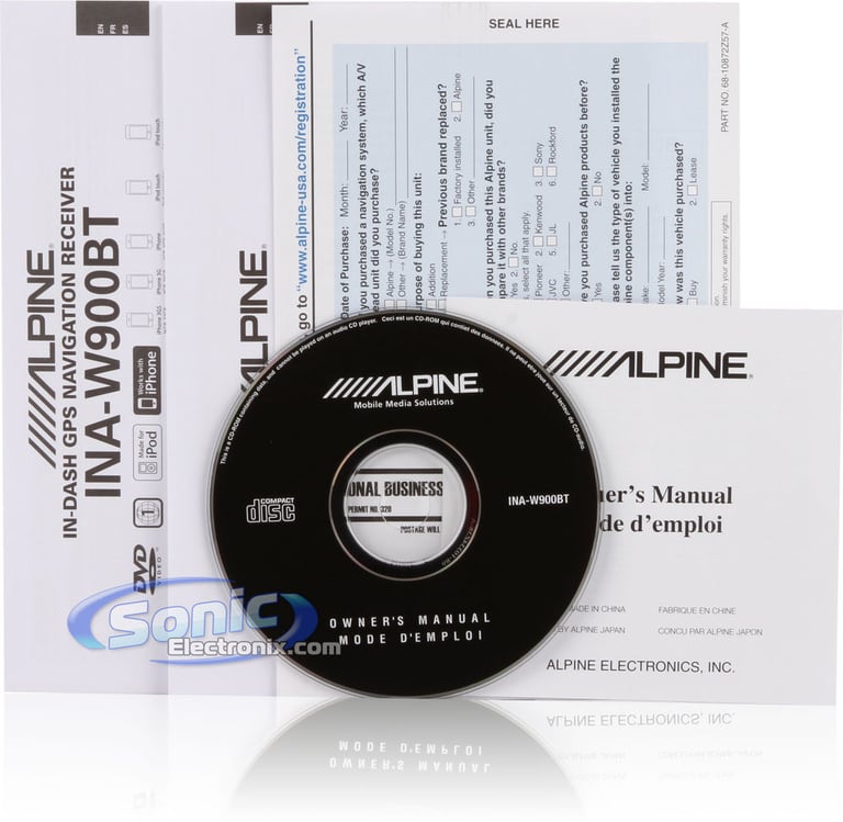 Alpine INA-W900BT R/B Image 16