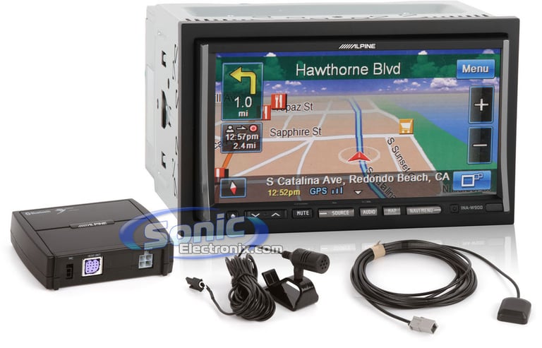 Alpine INA-W900BT Image 1
