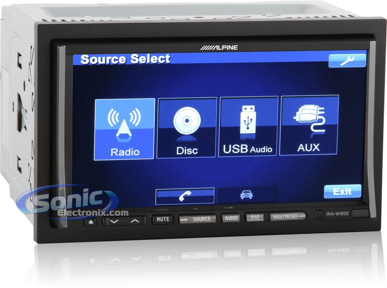 Alpine INA-W900BT R/B Image 2
