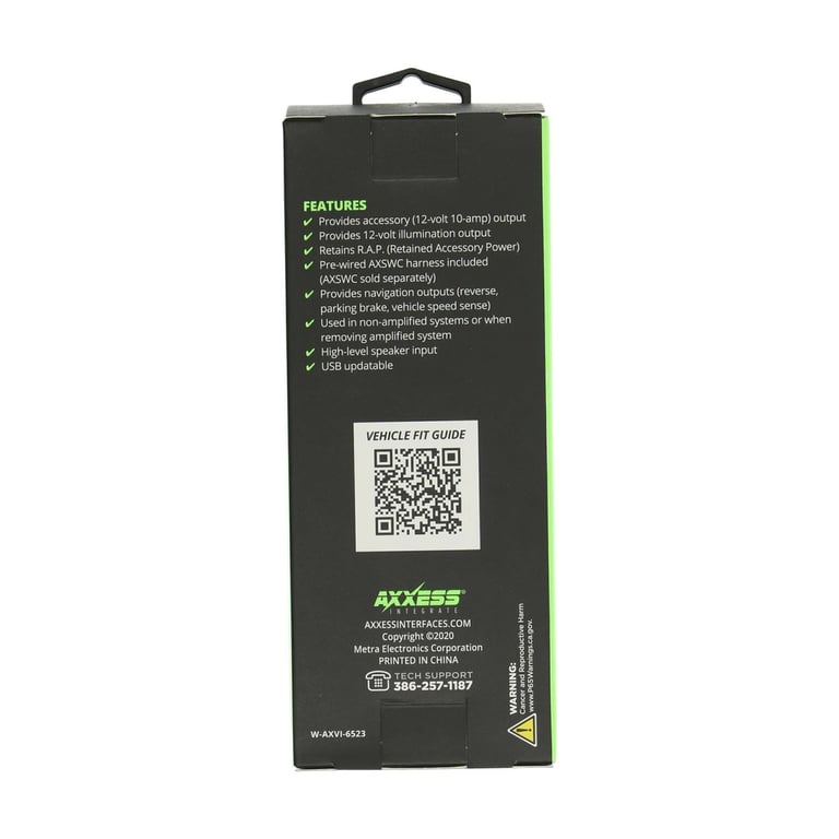 Axxess AXVI-6523 Wiring Interface Image 3