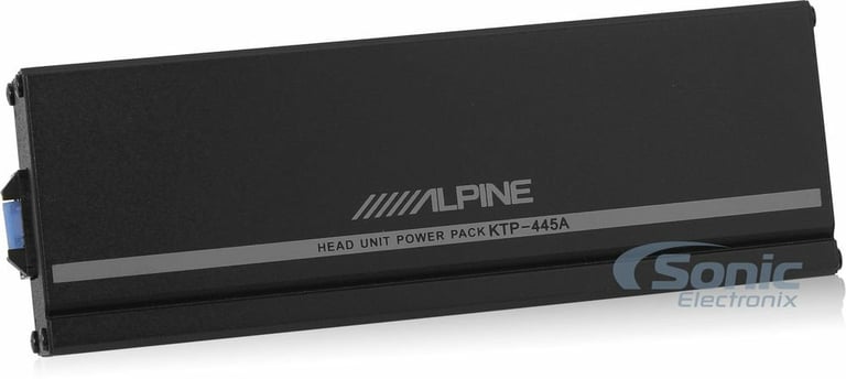 Alpine KTP-445A with Belva 8 Gauge Amp Kit Image 2