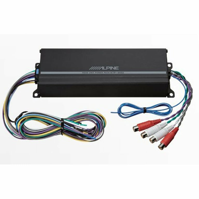 Alpine KTP-445U with NVX 8 Gauge Amp Kit Image 2