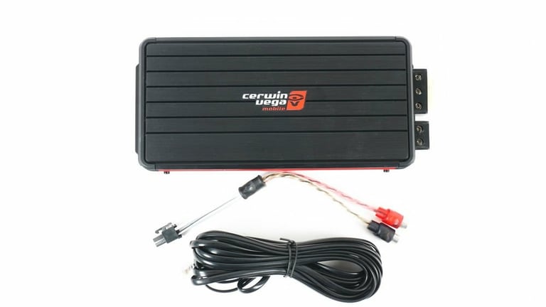Cerwin-Vega VCU81 with NVX 4 Gauge Amp Kit Image 19