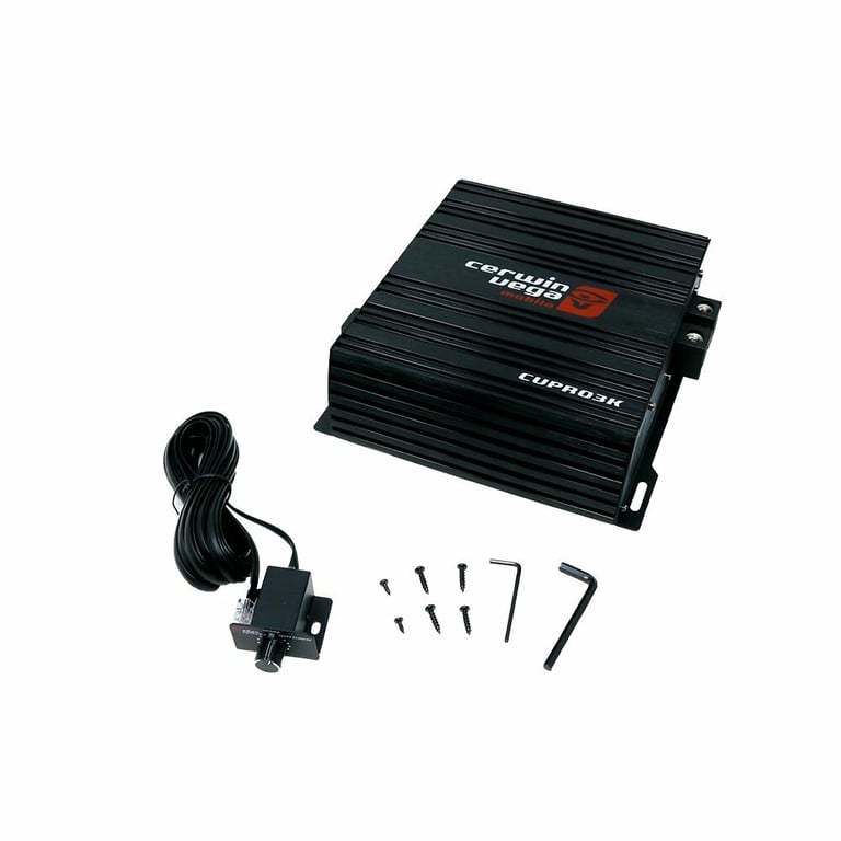 Cerwin-Vega CVPRO3K + Cerwin Vega CAK02 1/0 Gauge Amp Wiring Kit Image 7