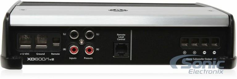 JL Audio XD600/1v2 with Amplifier Wiring Kit Image 19