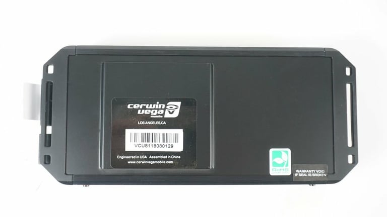 Cerwin-Vega VCU81 + Cerwin Vega 1/0 Gauge Amp Kit Image 5