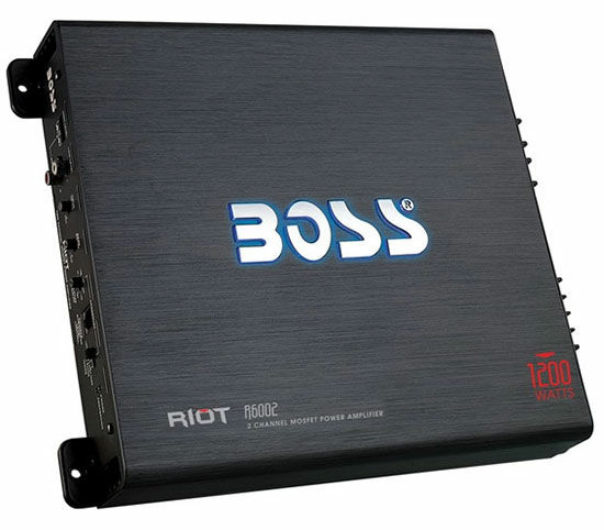 Boss R6002 with Amplifier Wiring Kit Image 15