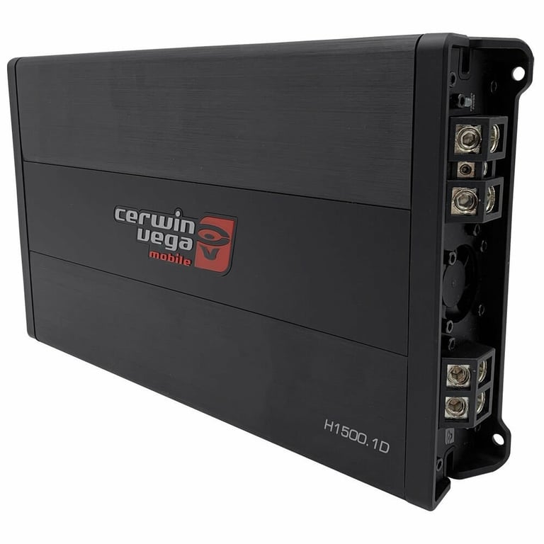 Cerwin-Vega H1500.1D with Amplifier Wiring Kit Image 17