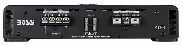 Boss R6002 with Amplifier Wiring Kit Image 17