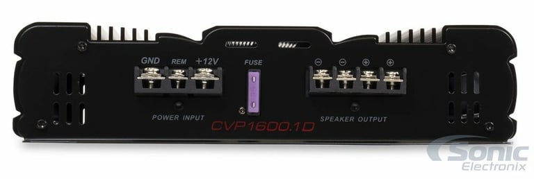 Cerwin Vega CVP1600.1D with Cerwin Vega 1/0 Amp Kit Image 4
