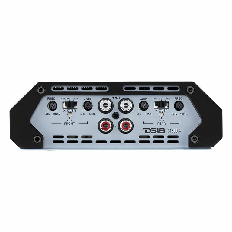 DS18 S-1200.4/SL + Belva BAK84 8 Gauge Amp Wiring Kit Image 18