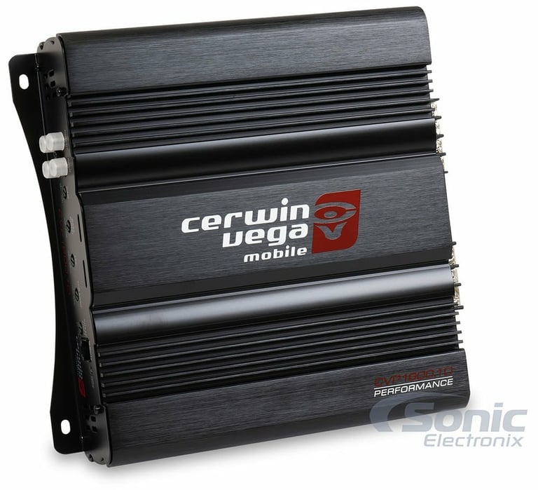 Cerwin Vega CVP1600.1D with Cerwin Vega 1/0 Amp Kit Image 2