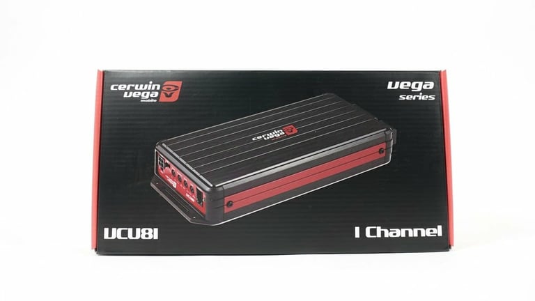 Cerwin-Vega VCU81 + Cerwin Vega 1/0 Gauge Amp Kit Image 7