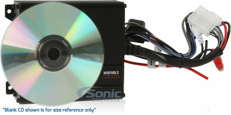 MTX Audio MUD100.2 2-Channel PowerSports Amplifier + Belva BAK82 Image 17