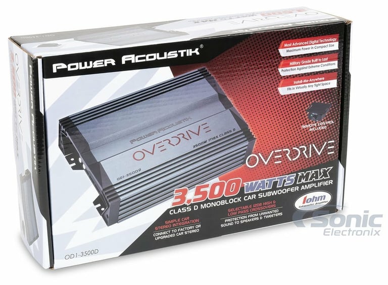 Power Acoustik OD1-3500D + Belva BAK42 Image 22