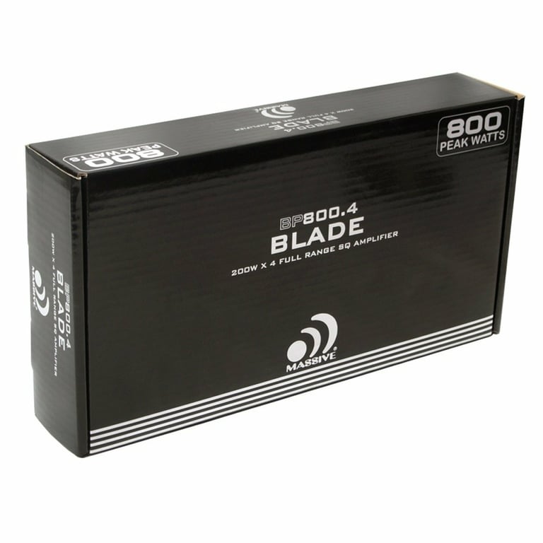 Massive Audio BP800.4 V2 + Belva BAK44 Image 16
