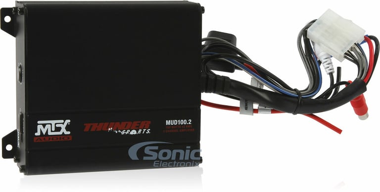 MTX Audio MUD100.2 2-Channel PowerSports Amplifier + Belva BAK82 Image 16