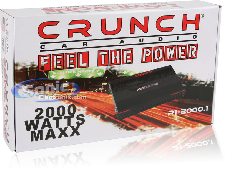 2000W Complete Crunch + Alpine Bass Package Image 8