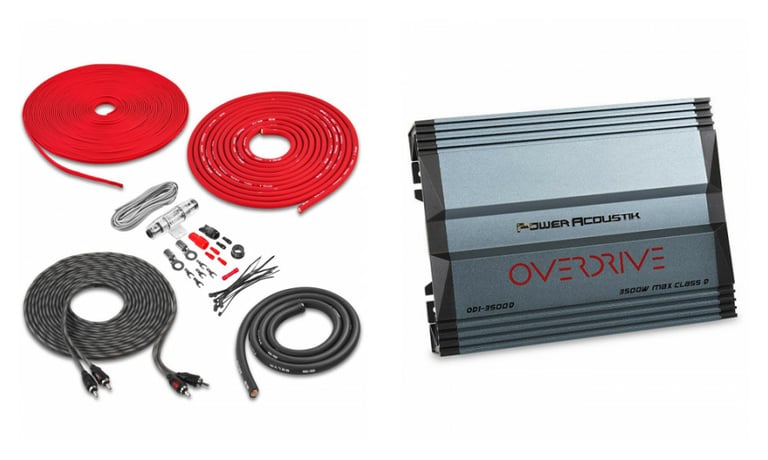 Power Acoustik OD1-3500D + Belva BAK42 Image 1