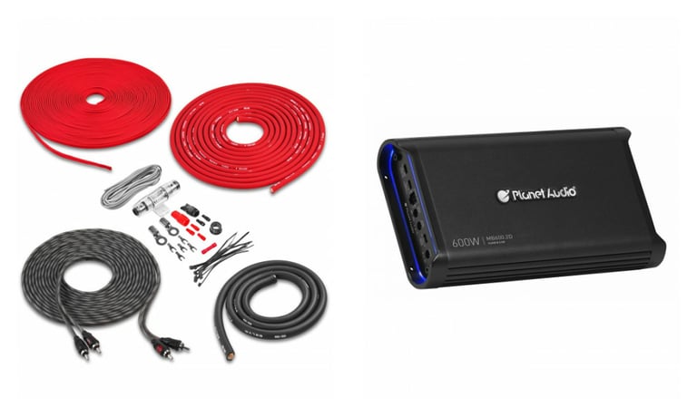 Planet Audio MB600.2D + Belva BAK42 Image 1